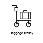 baggage trolley advertising