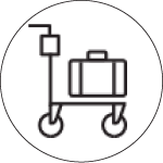 Baggage Trolley icon